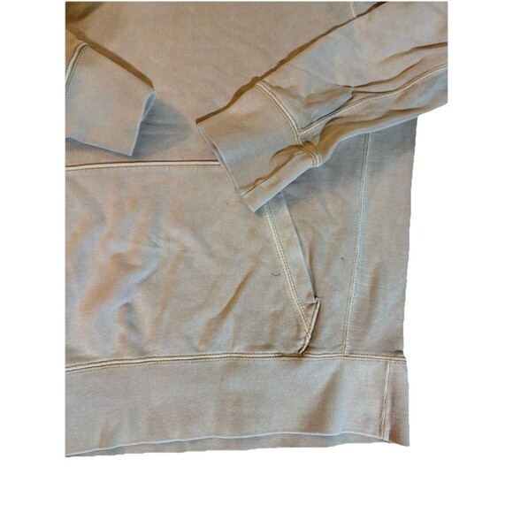 American Eagle Beige Tan Pullover Hoodie Size Large - Picture 4 of 10